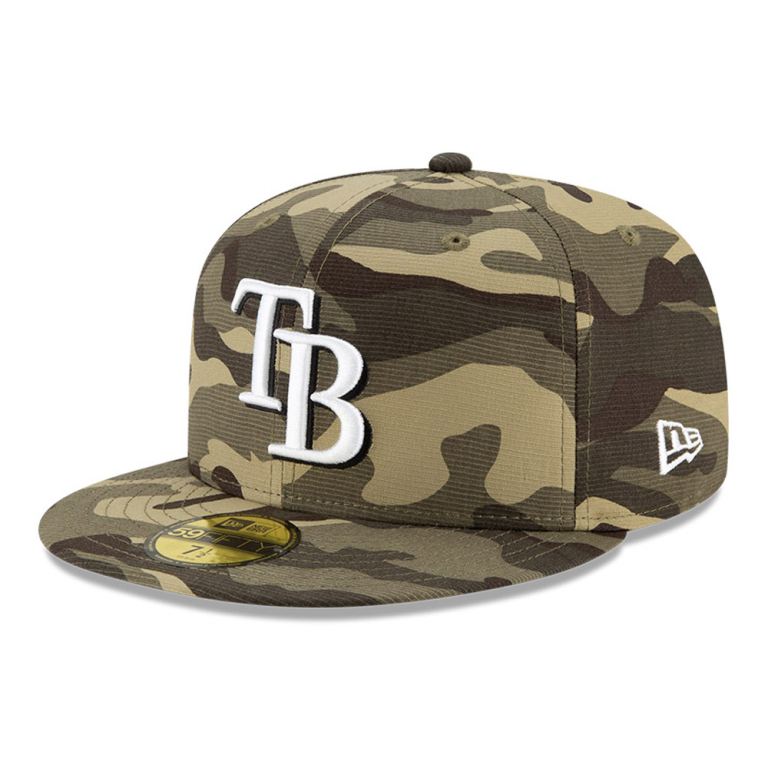 Gorras New Era Mlb Camuflados - Tampa Bay Rays MLB Armed Forces 59FIFTY 17890MFST